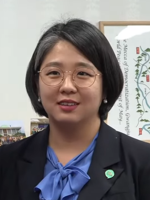 용혜인 성평등가족부 장관 후보자의 공식 정치 활동 인물 사진